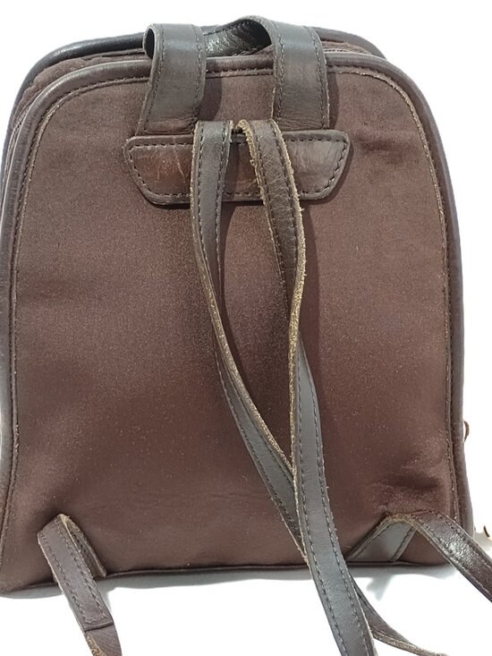 90s vintage mini backpack Animal Print Bag| light brown Small with Leo prin  Fashion and Fables Vintage Coach Mini Backpack Brown
